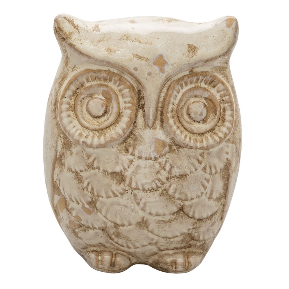 Nwt Ceramic Owl Figurine